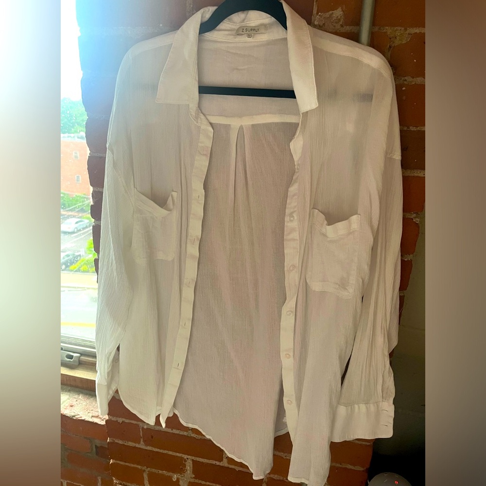 Z Supply White Buttondown